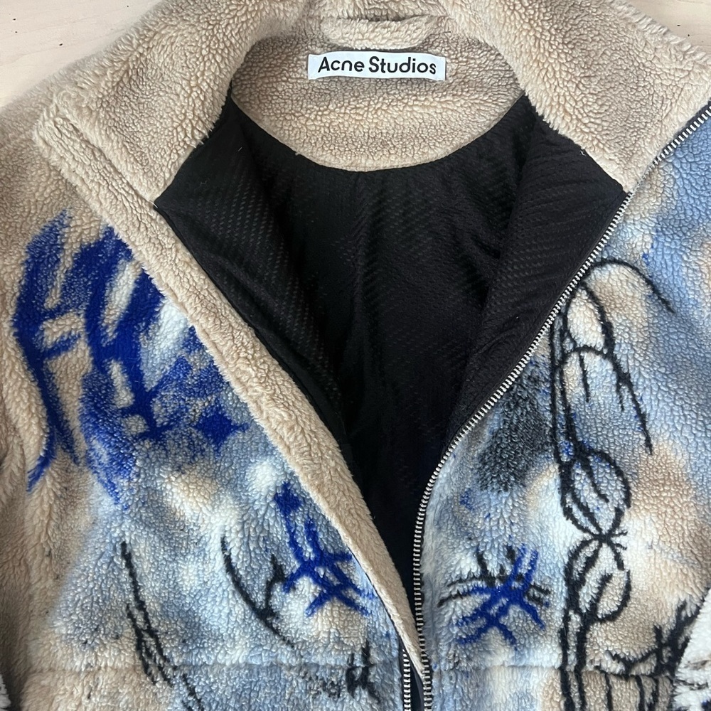Acne Studios Teddy Jacquard Fleece - Picture 3 of 3